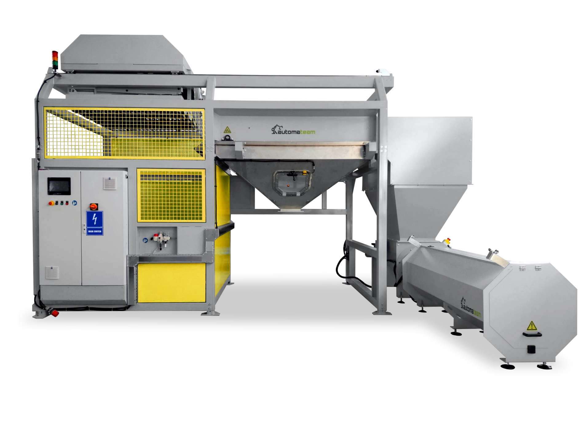 Automatyczne urządzenie opróżniające worki z granulatem - UDR